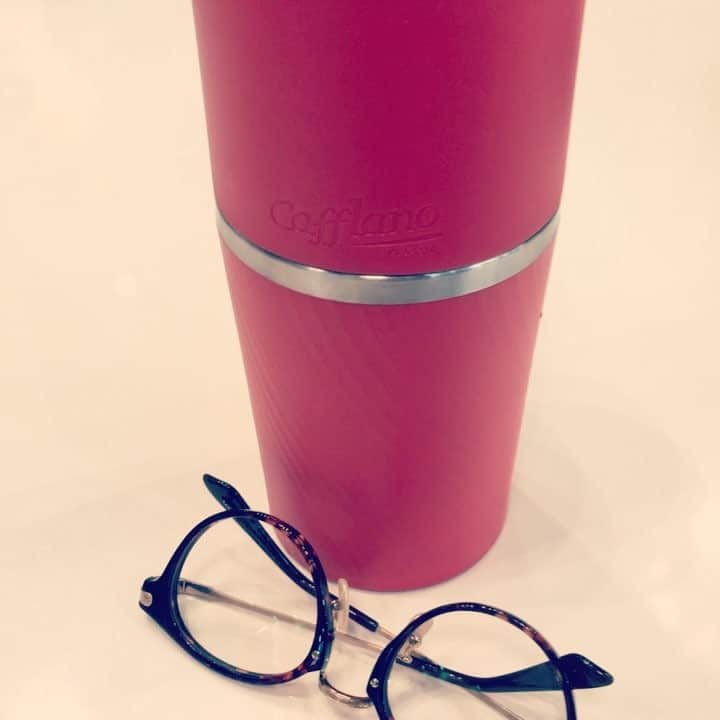 笛木優子のインスタグラム：「SCAJ2016 Cafflano☕ #cafflano#カフラーノ 楽天とかYahooで買えるみたい😘#카플라노」