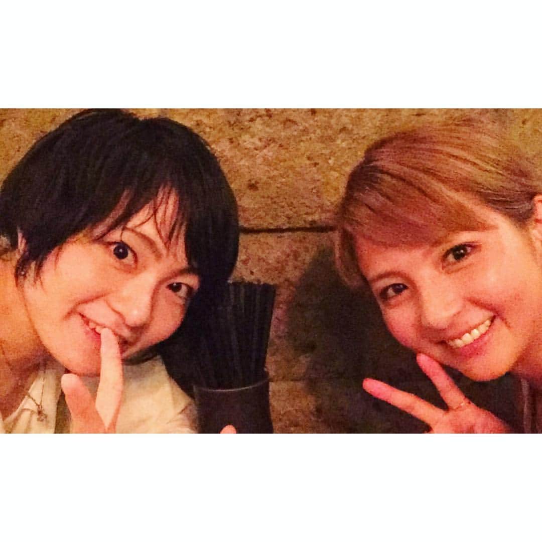 長崎莉奈のインスタグラム：「香さんと♡めっちゃ楽しかった⭐︎ またみんなで飲みましょー！ #monsooncafe #恵比寿 #女子会 #fun #enjoy #モンスーンカフェ #instagood #instadaily」
