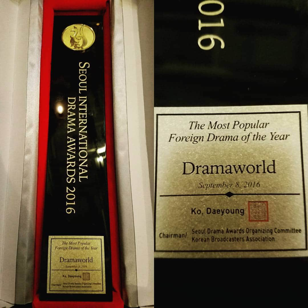 ショーン・リチャード・デュレイクさんのインスタグラム写真 - (ショーン・リチャード・デュレイクInstagram)「#Dramaworld #SDA2016 #드라마월드 #서울드라마어워즈」9月9日 1時12分 - seandulake