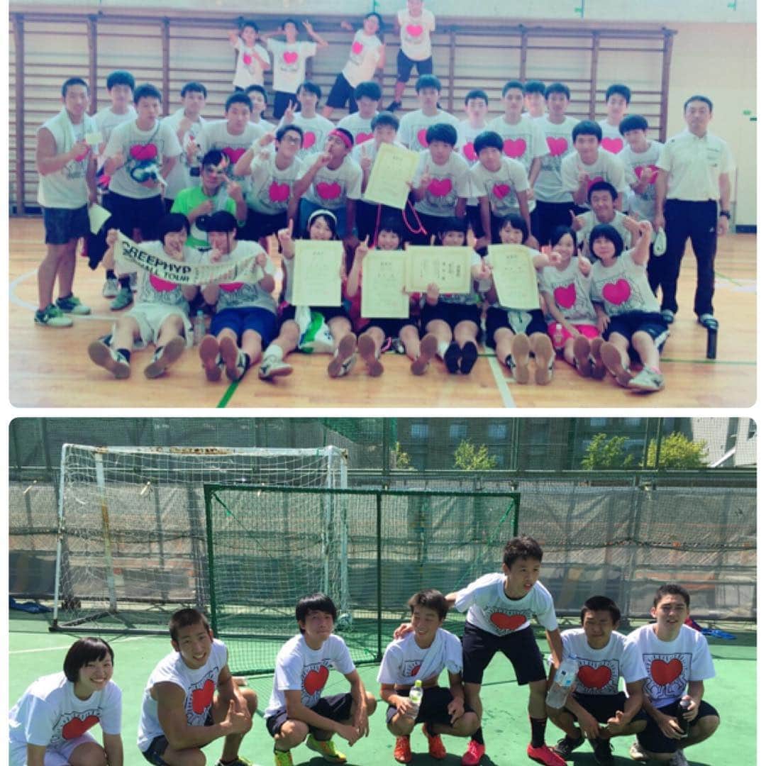 長澤青空のインスタグラム：「今日はスポーツ大会！ サッカーは負けちゃったけど総合優勝出来て良かった！✨皆ありがとー！お疲れ様！！ #東北 #高校 #スポーツ #大会 #3年 #2組 #総合優勝 #嬉しい #ありがとう #お疲れ様」