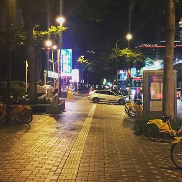 のインスタグラム：「YouBike（台北の自転車レンタル）初めて利用した！大阪にもほしいｗ めっちゃ便利だと思うけどなー( ´◔‸◔`) Oh, I availed #YouBike🚲 (#Taipei's #bicycle rental service) for the first time! Its #innovative!! I think that's so helpful if there's the system, so I want it to be introduce in Osaka too! 🙄」
