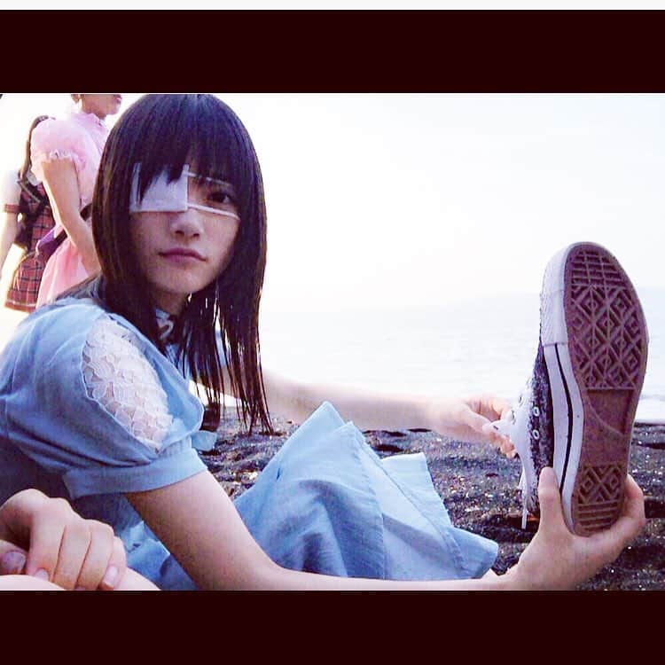 阿知波妃皇のインスタグラム：「眼帯少女。白石雪乃役。 映画シンデレラゲーム公開は10月1日。#シンデレラゲーム」