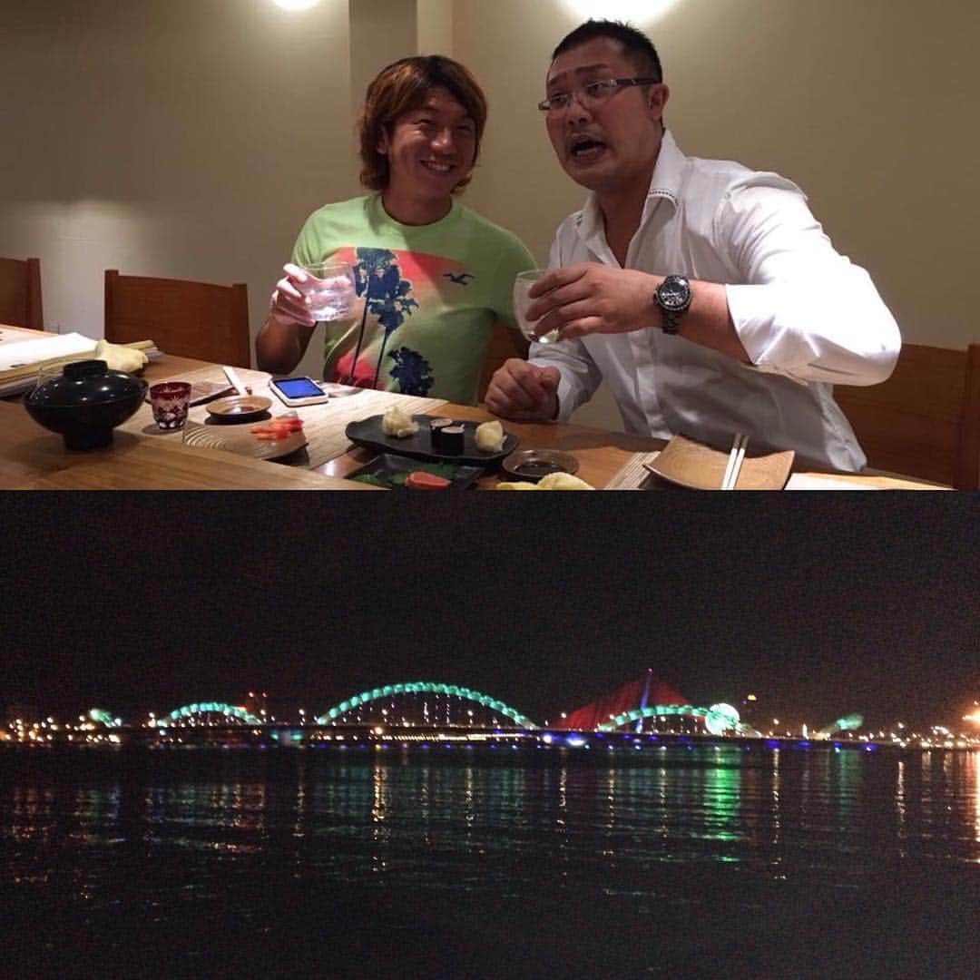 のインスタグラム：「#Da nang 海には行けなかったけど、試合後にちょびっと観光😎😎」