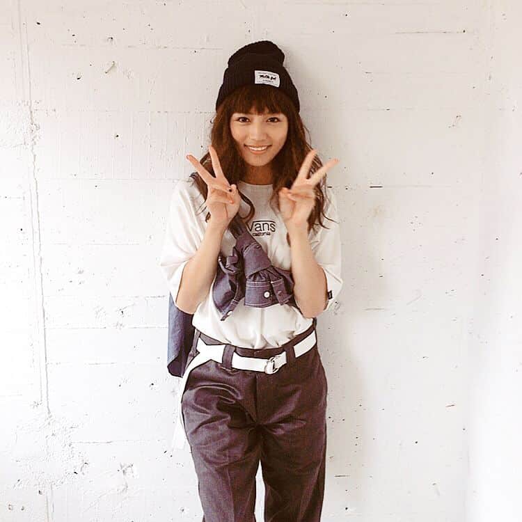 miniさんのインスタグラム写真 - (miniInstagram)「おかわです♡ #mini10月号 #川口春奈 #オフショット #スケーターファッション」9月12日 15時27分 - mini_tkj