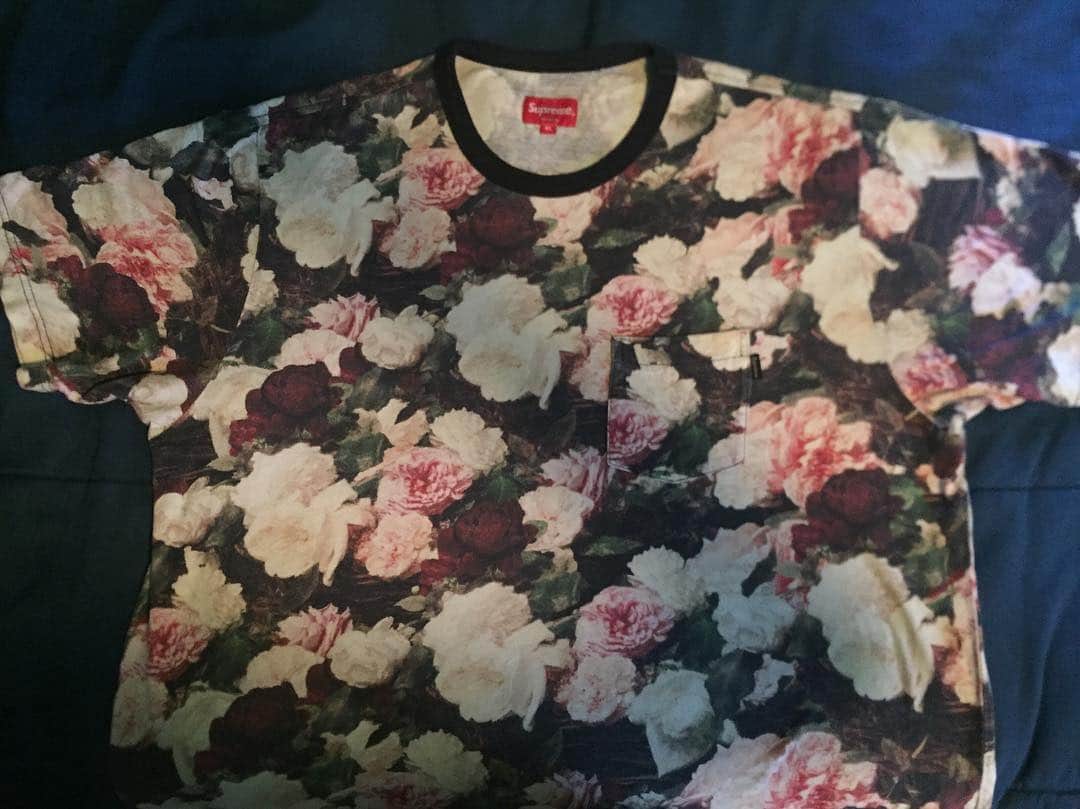 のインスタグラム：「Supreme New York x New Order PCL Cut and Sewn Pocket Tee Size XL Good Condition Cash only N🚫TRADES ***ALL INQUIRIES CONTACT @critchard.c ***」