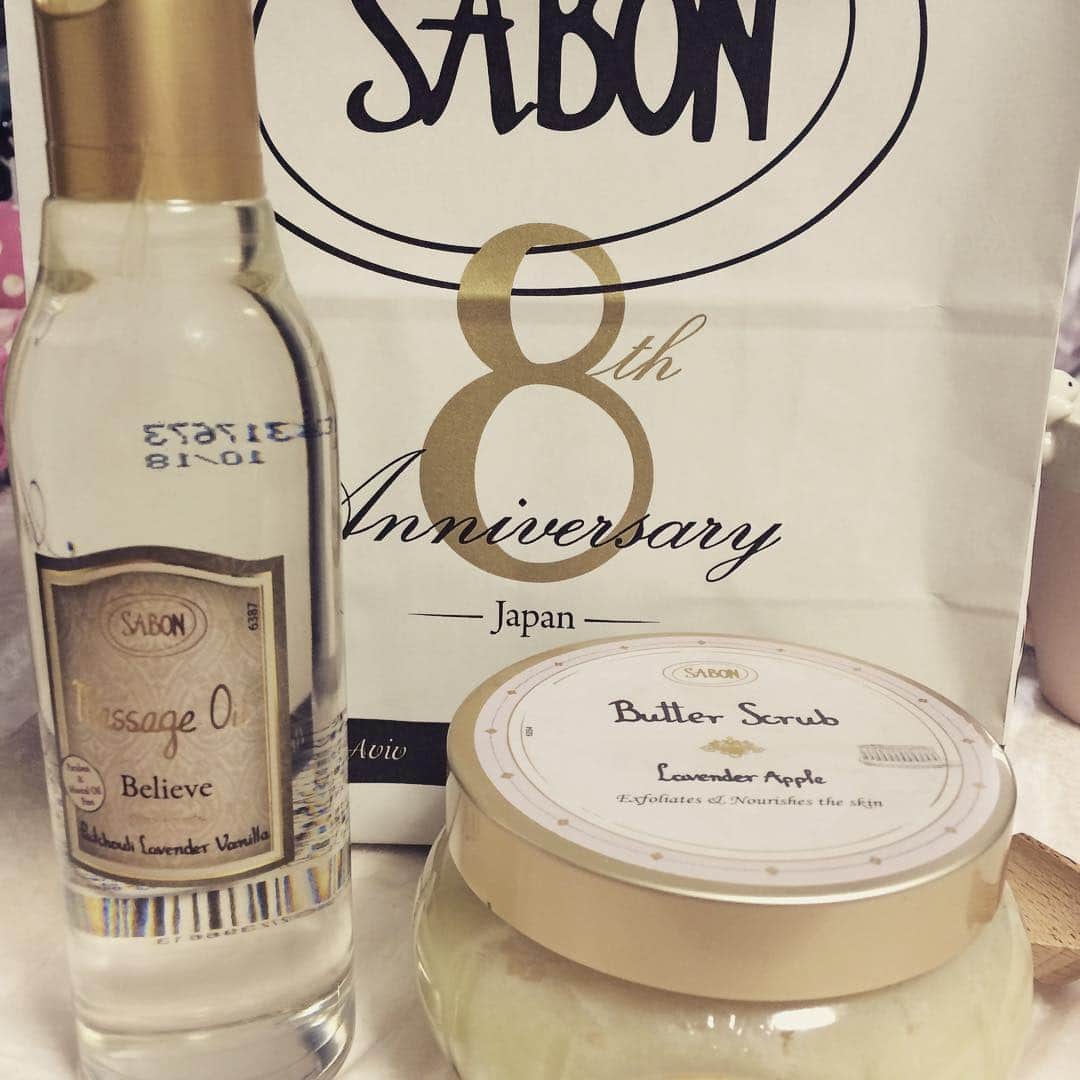 新村あかりのインスタグラム：「SABONでお買い物♪」