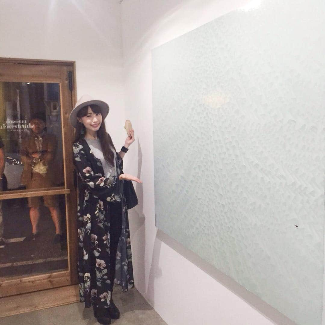 彦坂まなみさんのインスタグラム写真 - (彦坂まなみInstagram)「✔️maison shintenchi ＊ ＊ 25日まで 江上真織 展　開催中🎨 ＊ ＊ #aichi #nagoya #osu #maisonshintenchi #model #rentalspace #art #openingparty #check  #愛知 #名古屋 #レンタルスペース #貸しギャラリー #芸術 #メゾンシンテンチ  #yestarday #photo #camera」9月18日 9時01分 - ma7am1