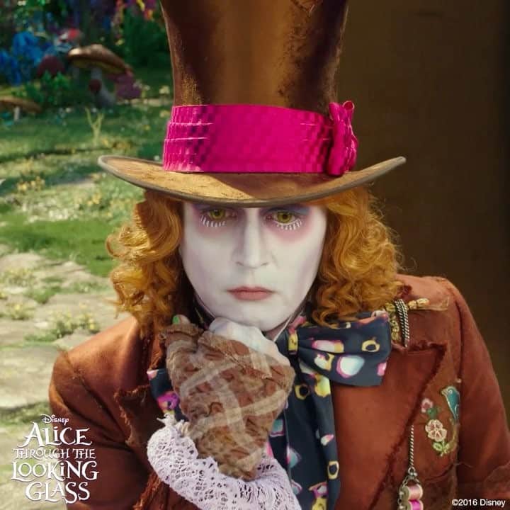 のインスタグラム：「The party continues in one month! Pre-order Alice #ThroughTheLookingGlass today! (Link in bio.)」