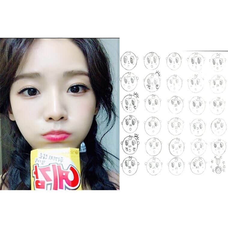 CRAYON POPさんのインスタグラム写真 - (CRAYON POPInstagram)「#소율의그리고맛보고 오늘은 #소요일 소율이가 디자인한 정규 앨범 #출석카드 시안이랑 #맛보고 #즐기는 #예감 🍪 출석카드 캐릭터가 소율이만큼 넘나 사랑스럽고 귀엽죠😘 이번 앨범에 우리 멤버들이 많이 참여한 만큼 #스케치북 여러분들이 좋아하실거라 믿고요 믿어 의심치 않아요🙆🏻 이번 주 #토요일 #음중 #사후녹화 있는거 다들 아시죠? 많이많이 오셔서 #크레용팝 응원해 주세요💪🏻 열심히 준비한 이번 앨범 여러분께 꼭 직접 보여드리고 싶어용🤗 #토요일에만나요 #crayonpop #두둠칫 #첫무대 #설레임 #chromeentertainment」9月21日 18時11分 - crayonpop_official_