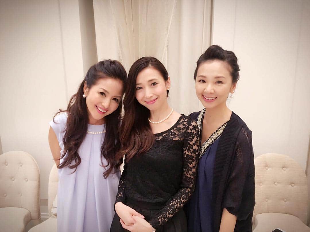 宍戸留美のインスタグラム：「濱田のり子×中野公美子×宍戸留美」
