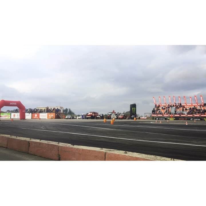 のインスタグラム：「✩ D1GP PRIMRING 川畑選手単走 99.90( ¨̮ )  #d1gp #drift #toyotires #primring #r35 #gtrt #toyoprimring」