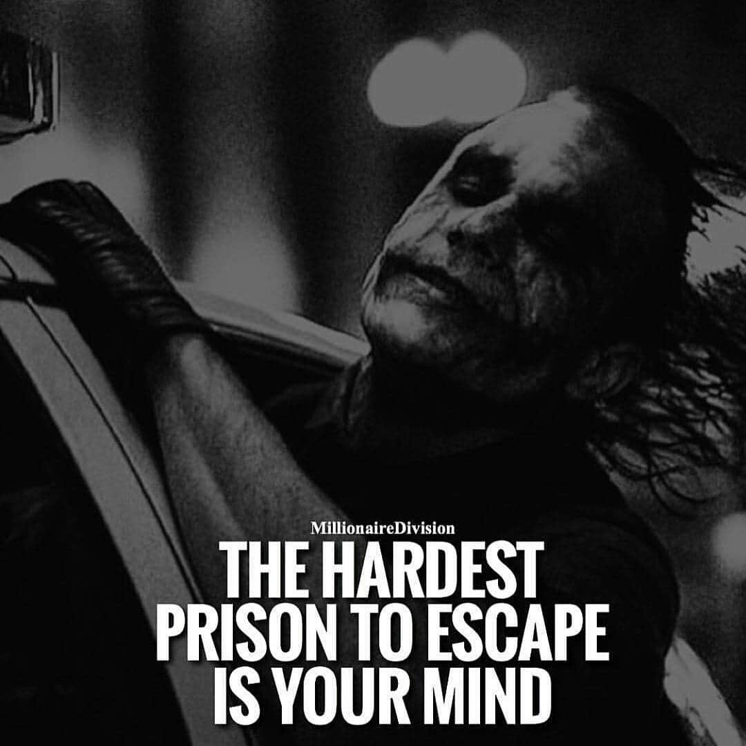 サイモン・ヘルバークのインスタグラム：「Found at @millionairedivision -  The hardest prison to escape is your mind.  Inspired by @successrulebook #courage#perseverance#steadfast#willpower#director#ambition#motivation#initiative#Time#timeismoney#sales#salesguru#believeinyourself#youcandoit#wealth#rich#salesformula#boss#icantstop#iwontstop#nevergiveup#leader#leadership#successmob#entrepreneur#entrepreneurialspirit#entrepreneurial#businessowner」