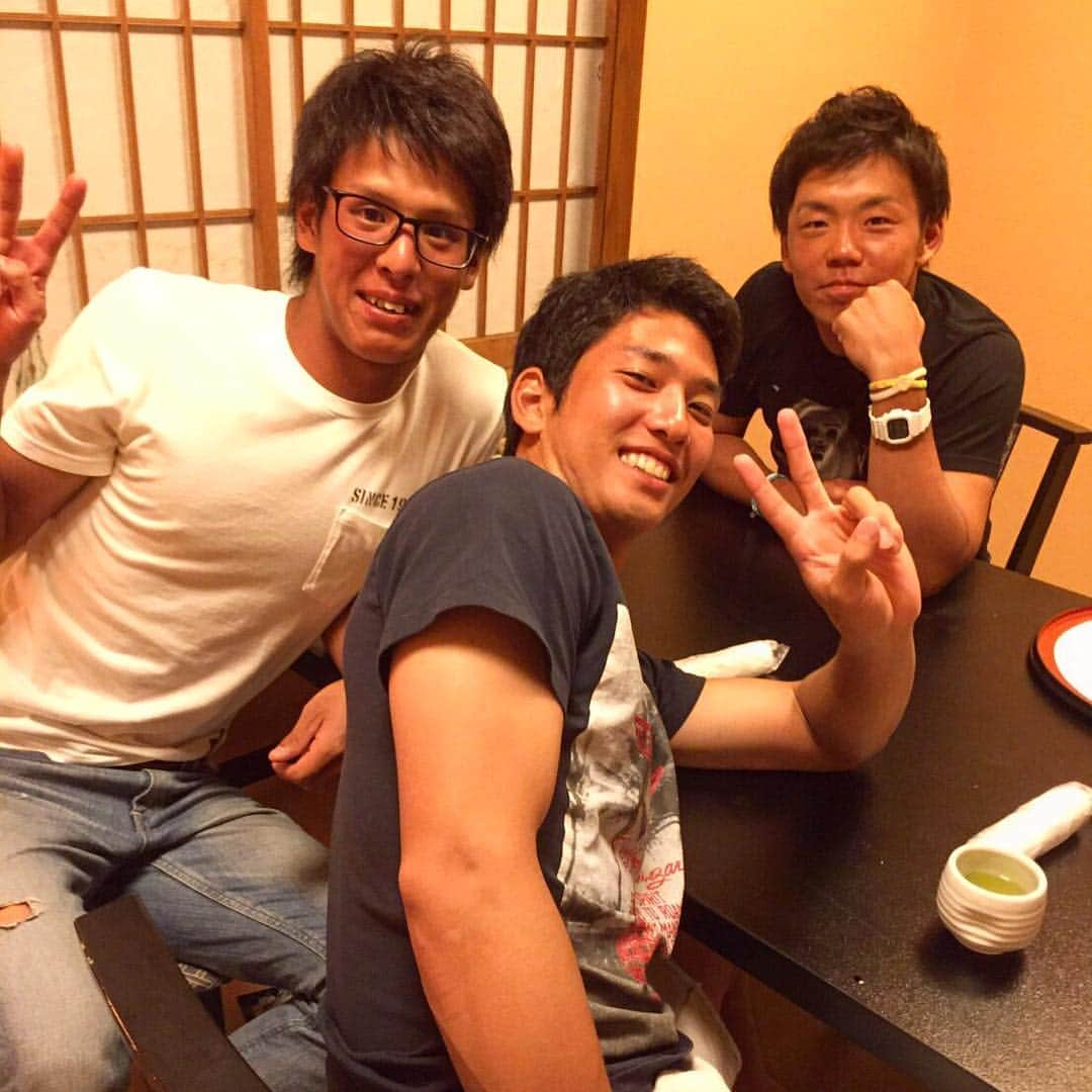 張本優大さんのインスタグラム写真 - (張本優大Instagram)「はりっすーそねっすーくりっすー🔥🔥🔥」9月25日 23時31分 - m.hari_1013