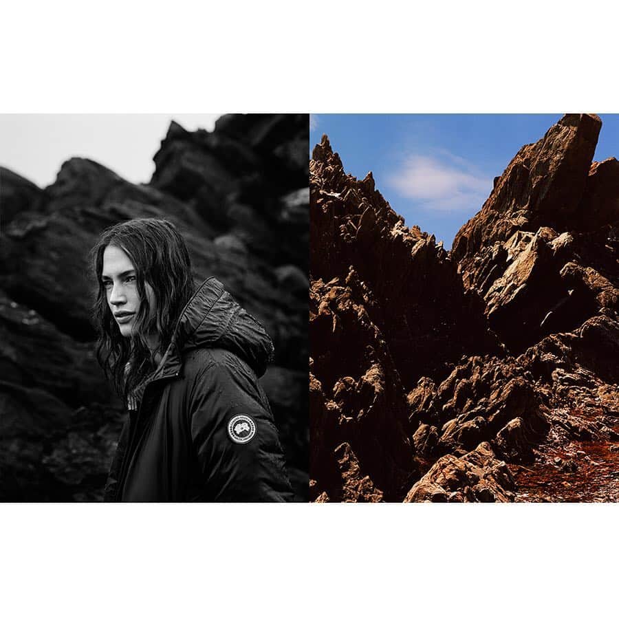 のインスタグラム：「Crista Cober wears the Camp Hoody in Newfoundland & Labrador. #FW16 📷: @alasdairmclellan」