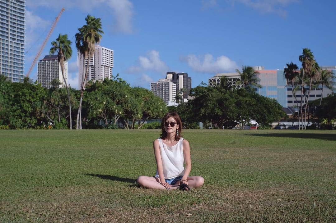 Tomomi Tomomi Narimatsuのインスタグラム：「hawaii振り返り♡ . #遅めの夏休み🌴 #現実逃避w」