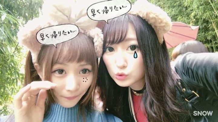 武田紗季のインスタグラム：「#寒い #寒い寒い #ファストパスにことったよ #今時間待ち #disneysea #now #帰りたいわけじゃないよ♡」