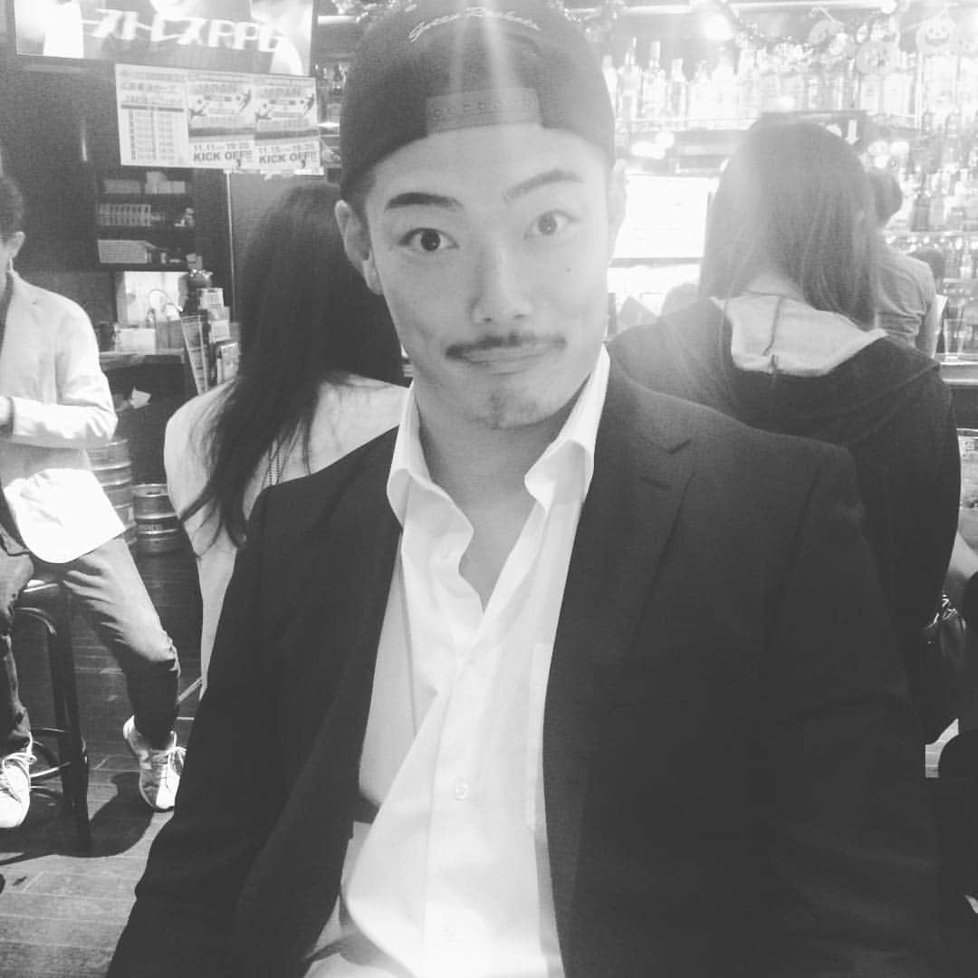 後藤輝也のインスタグラム：「試合おつかれさま。#こういち#トライ欲しかったな#次がんばろ#反省飲み」