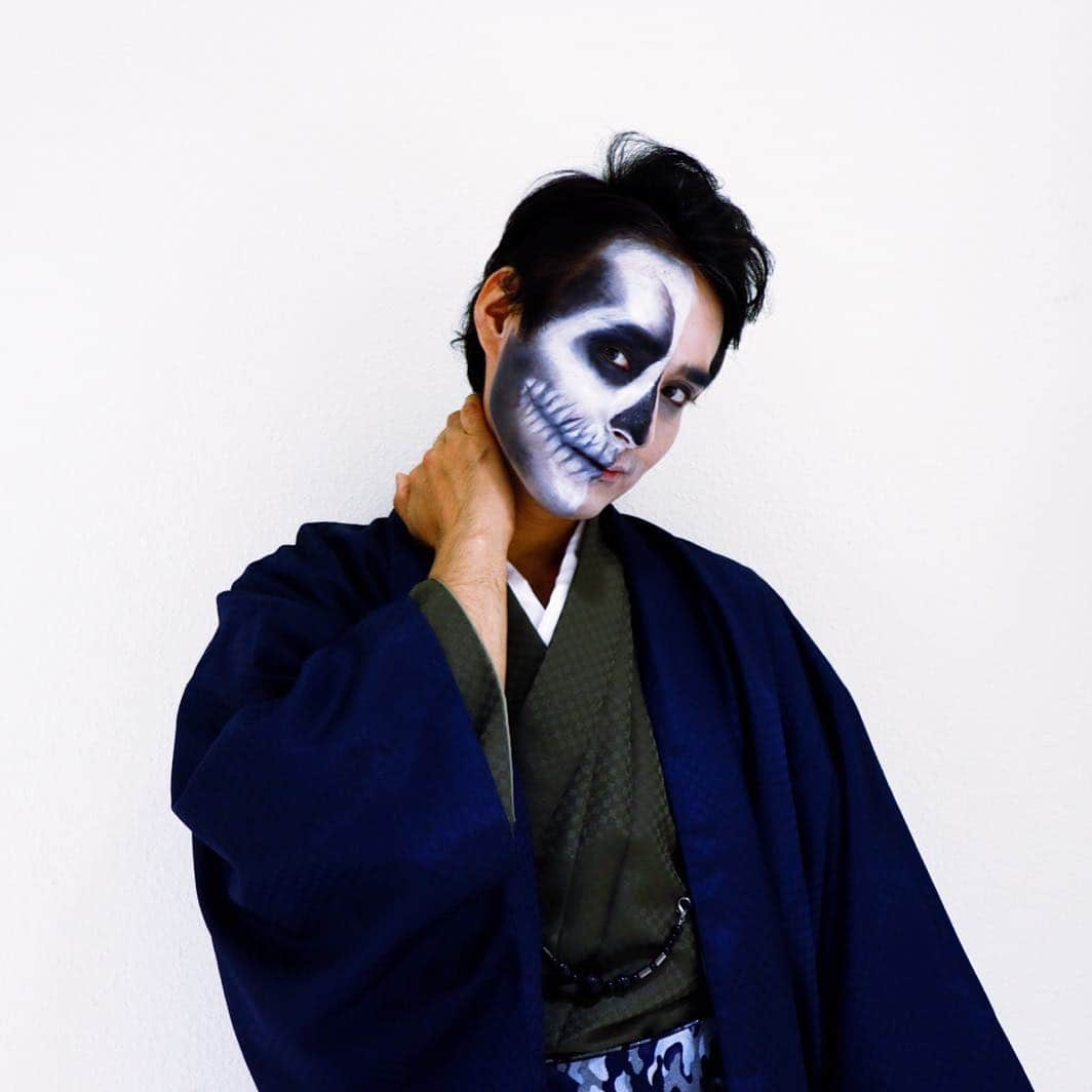 Kimono Tokyoさんのインスタグラム写真 Kimono Tokyoinstagram メンズもかっこいい スペシャルハロウィン Kimonotokyo Harajuku ハロウィン Helloween ハロウィン仮装 Japan Japanesecostume Kimonogirl 原宿 着物男子 着物コーディネート 竹下通り