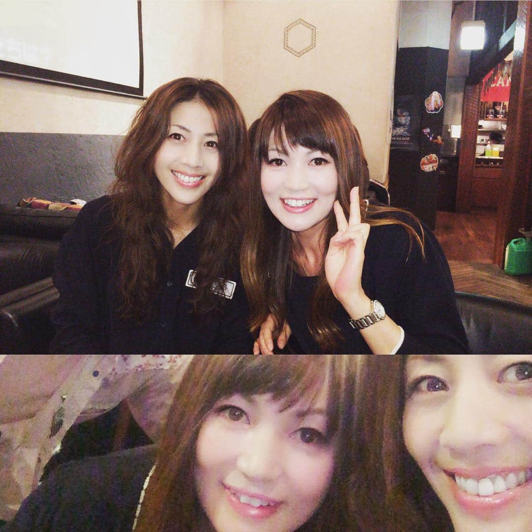 のインスタグラム：「久しぶりのご飯(*☻-☻*) 私の近況を聞いてもらえてリフレッシュ(๑>◡<๑)ホントいつも、ありがとう〜〜」