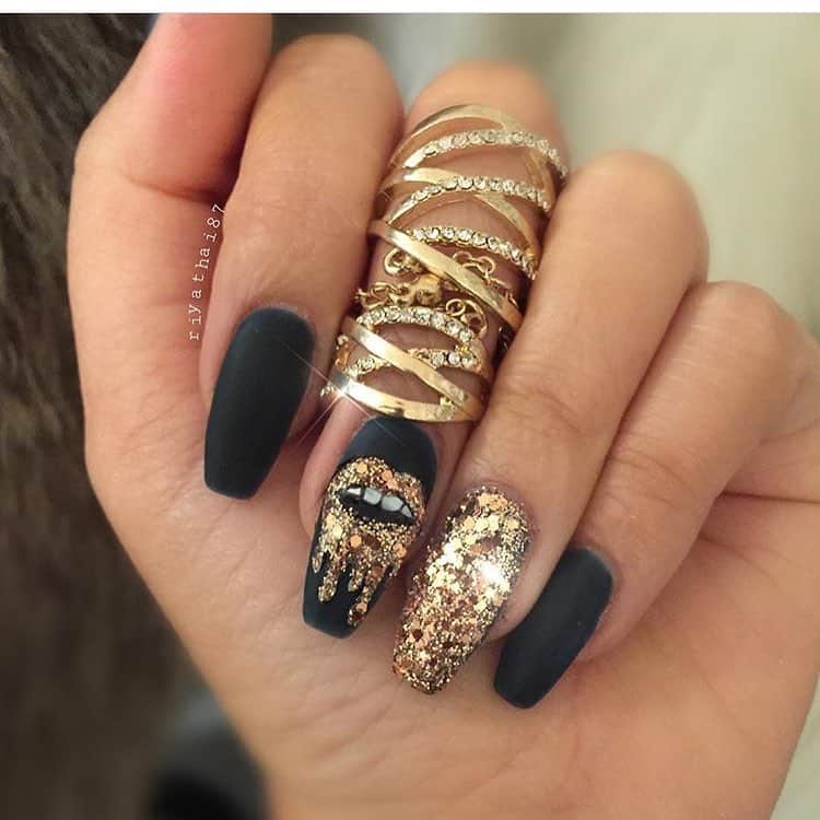 Nails Inspirationのインスタグラム：「Follow @PurpleFeeen 😈💜😈💜 For pretty purple posts 😍💜 @PurpleFeeen 💜 @PurpleFeeen @PurpleFeeen 💜 @PurpleFeeen Cr: @riyathai87」