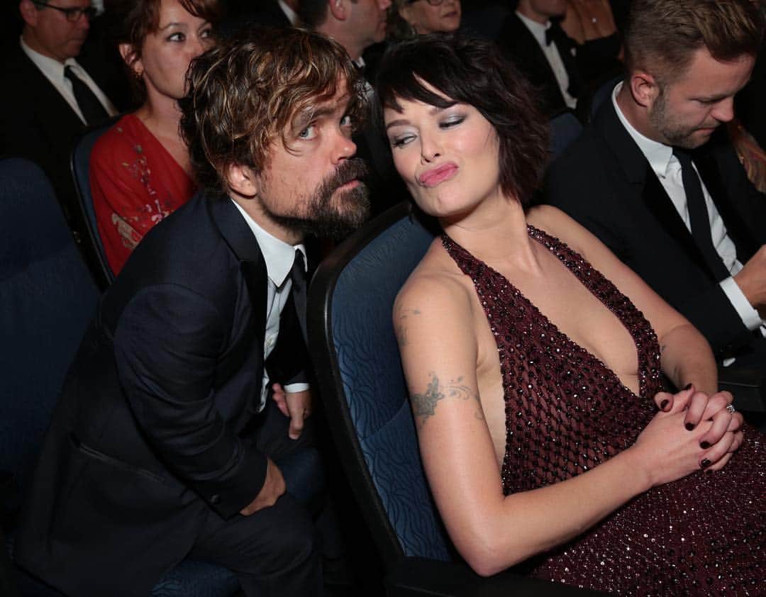 ピーター・ディンクレイジのインスタグラム：「Happy 43rd Birthday Lena Headey 🎉」