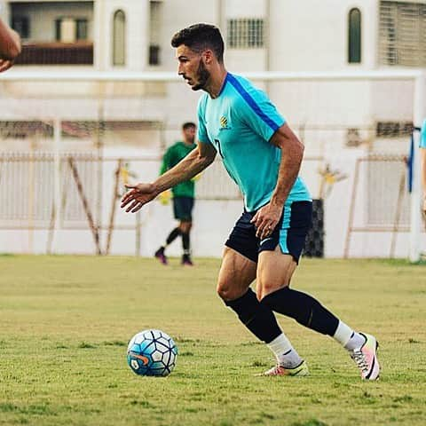 マシュー・レッキーのインスタグラム：「Game day 🇸🇦v🇦🇺」