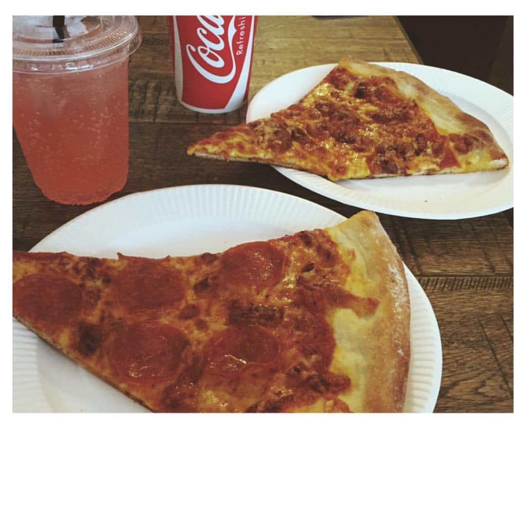 丸山礼さんのインスタグラム写真 - (丸山礼Instagram)「#丸山礼の食 #pizzaslice」10月7日 14時13分 - rei_maruyama