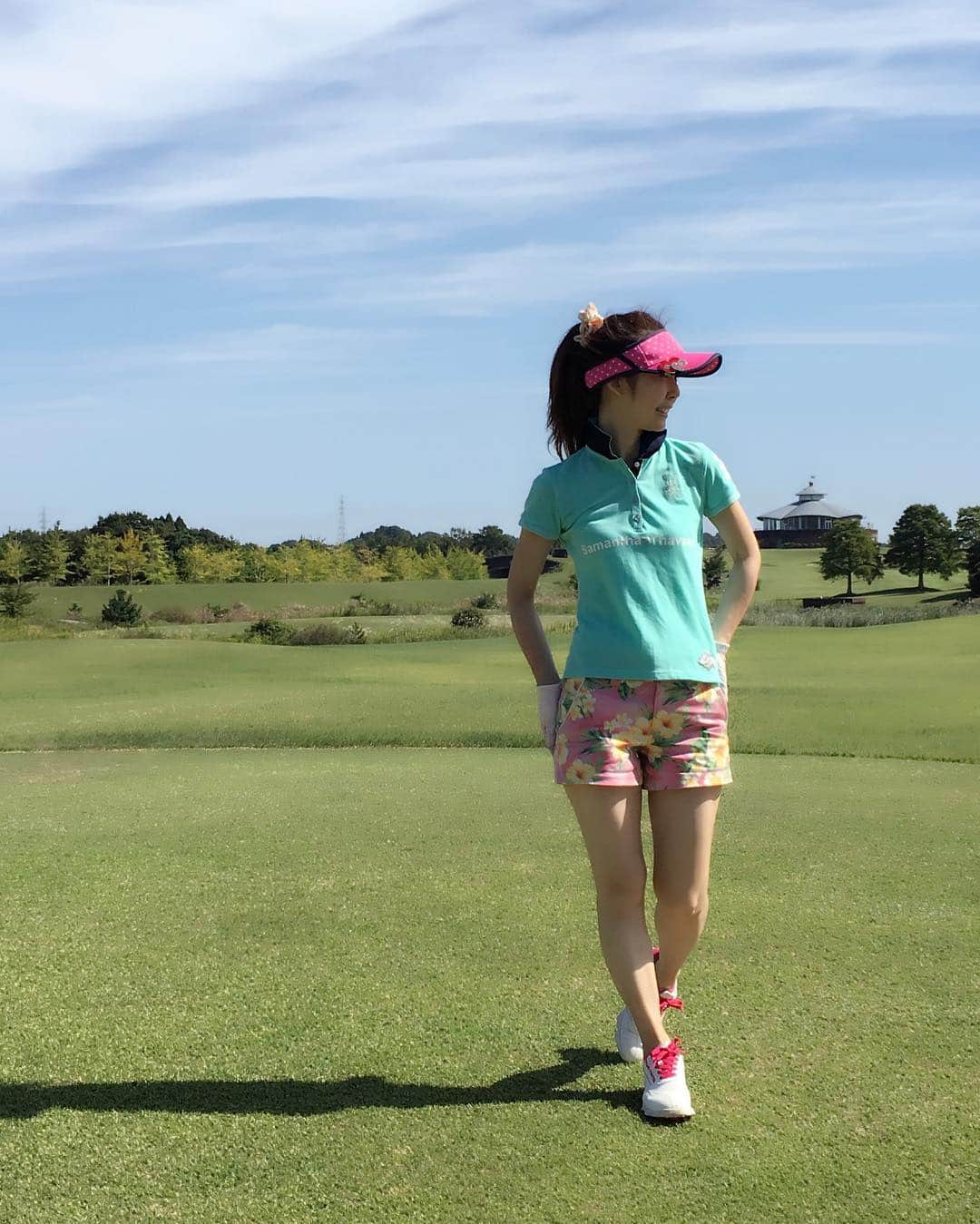 宮崎宣子さんのインスタグラム写真 - (宮崎宣子Instagram)「かなり気持ちいいーーー✨  #miyazaki_nobuko #宮崎宣子 #golf #ゴルフ」10月7日 12時23分 - miyazaki_nobuko