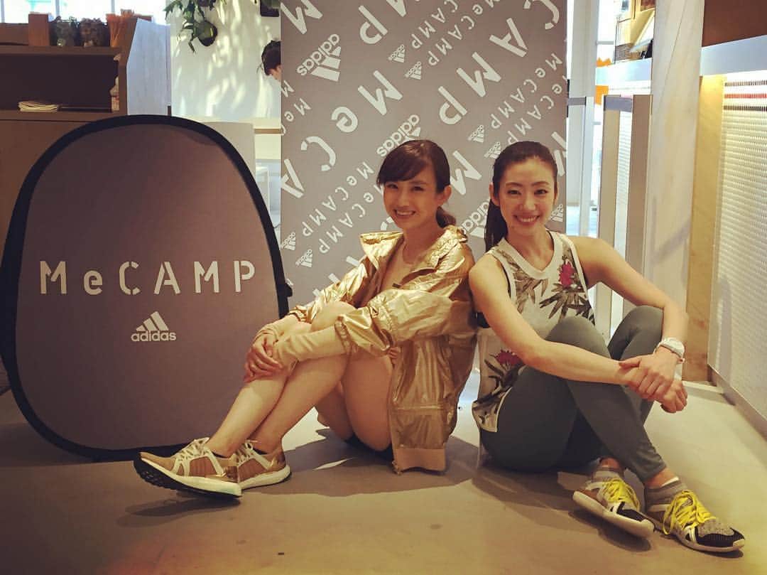 湯田友美さんのインスタグラム写真 - (湯田友美Instagram)「MECAMP🏃‍♀️ ステラのAWウエアーかわい😍 marine&walk〜赤レンガ〜山下公園のRUNとworkout！ 早起きして動くと、やっぱり気持ちいい。 marine&walkステキなお店たくさん入ってて楽しい💓 #adidas #adidaswoman #mecamp #workout #fredsegal #stellamccartney #みなとみらい #ランニング #街ラン」10月8日 13時35分 - yudatomomi