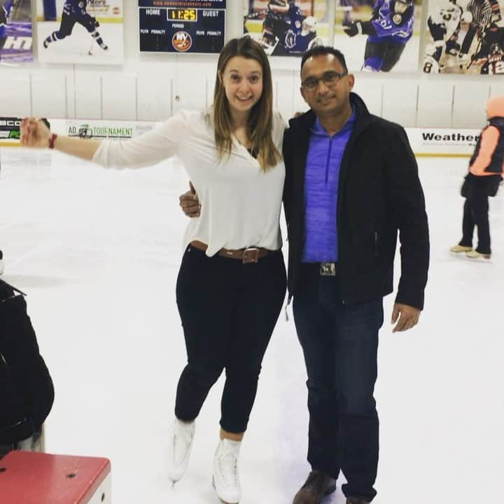 エミリー・ヒューズのインスタグラム：「Can't wait to skate in my new @jackson.ultima skates!!! @rajmisir」