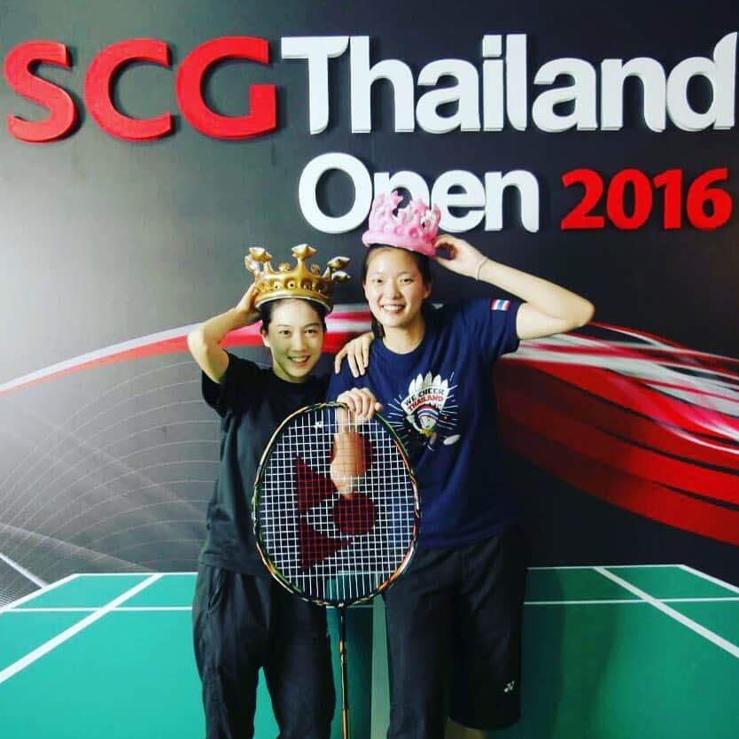 大堀彩のインスタグラム：「Scg Thailand Open😘😉☺️ Im going to miss you already😭See you soon!!✌️」