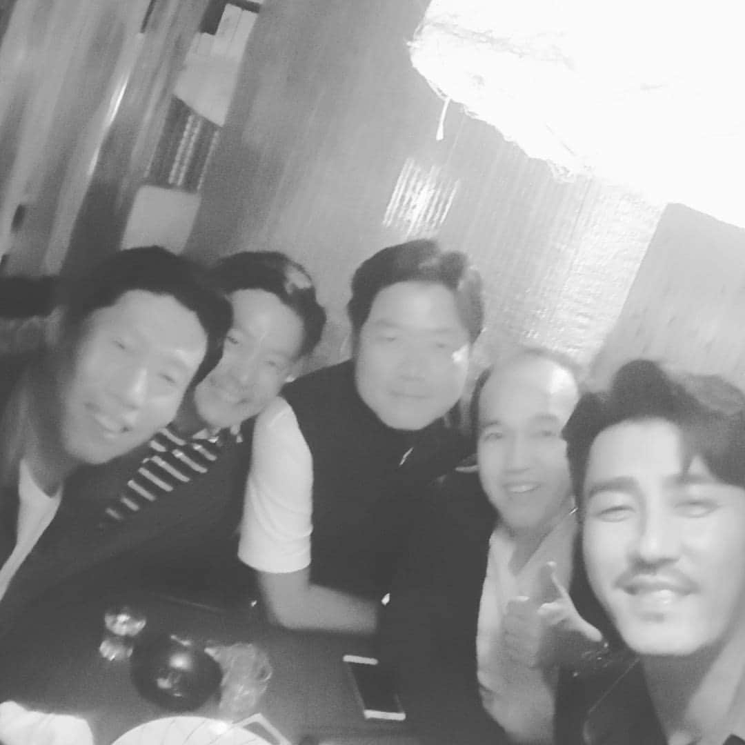 チャ・スンウォンのインスタグラム：「#유해진 #이서진 #김광규#나영석 .....#삼시세끼 #더치페이」