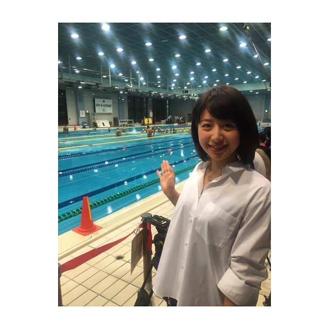 林美沙希さんのインスタグラム写真 - (林美沙希Instagram)「今日は体育の日ということで、都内で開かれた「スポーツ祭り！」を取材してきました。競泳のリオ五輪メダリストの方が、「東京五輪の会場見直し」についても語ってくれました。今日のJチャンネルでご覧ください♪ #Jチャンネル#テレ朝#体育の日#スポーツ#水泳教室#林」10月10日 15時46分 - misaki0hayashi