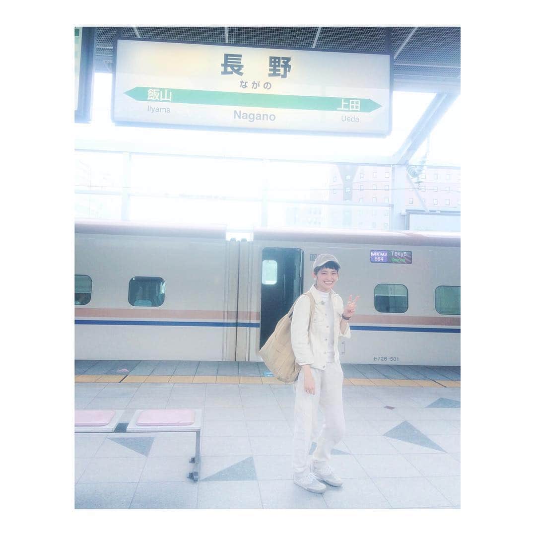 岡本玲さんのインスタグラム写真 - (岡本玲Instagram)「. ひるブラ生放送の帰り。 初長野駅でした。」10月13日 0時04分 - rei_okamoto