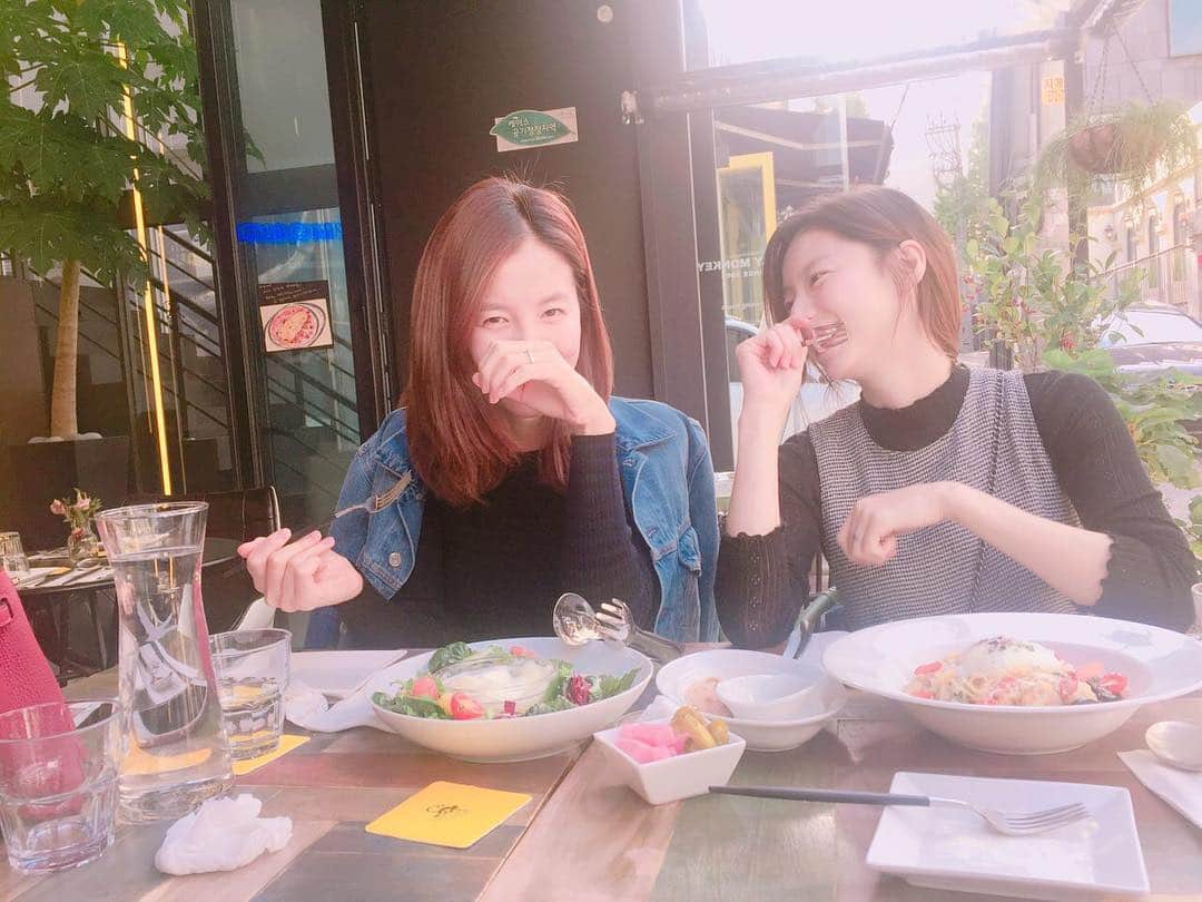 パク・スジンのインスタグラム：「🍂🍂」