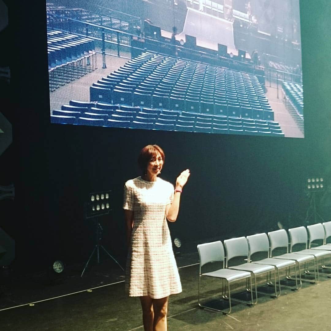 のインスタグラム：「代々木第一体育館にて、スポーツ・オブ・ハート開会式始まるよ🎵」