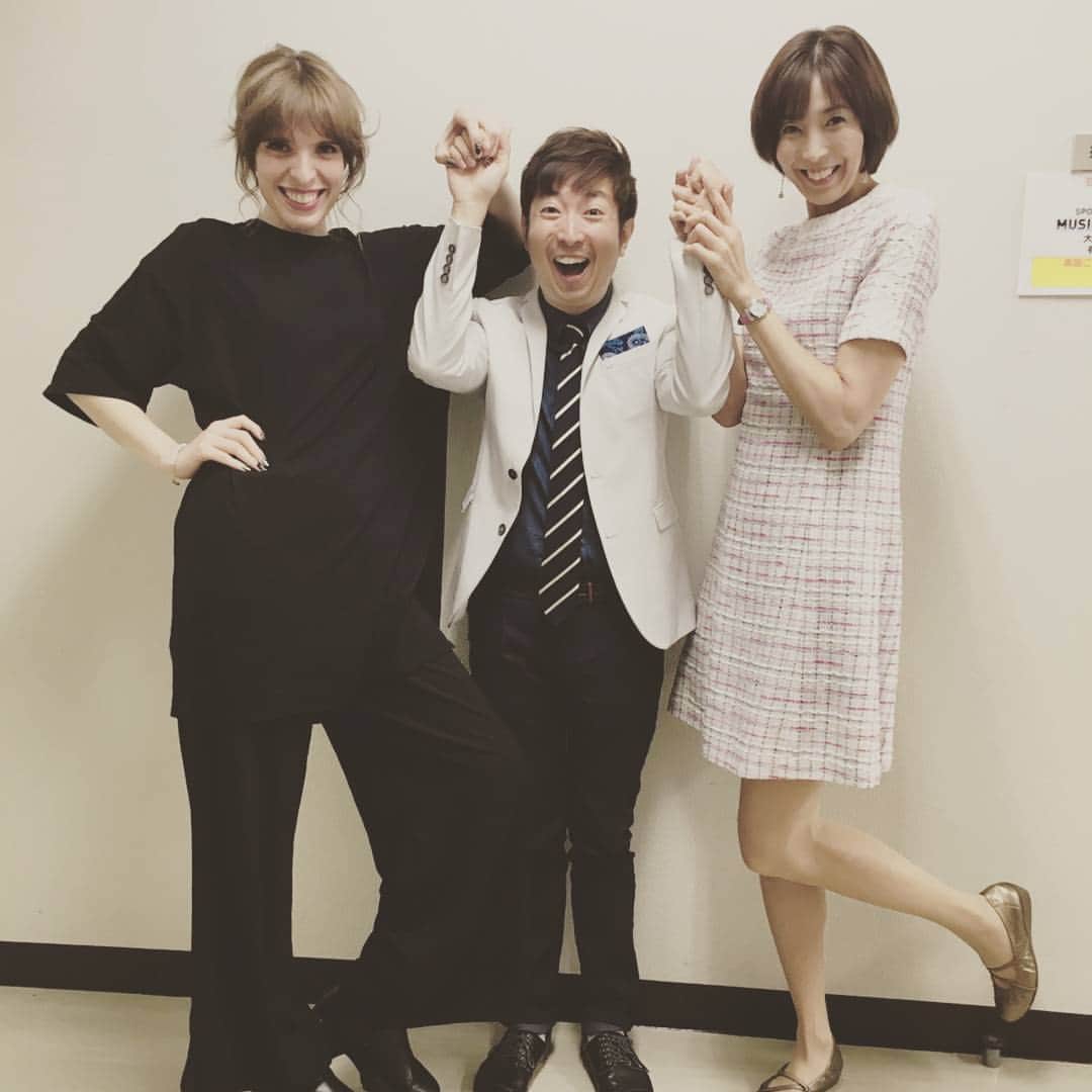 のインスタグラム：「スポーツオブハートのＭＣチーム👍ありこんさんとIVANさん」