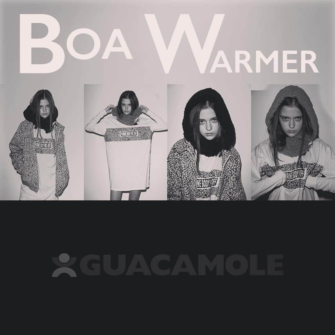 GUACAMOLEさんのインスタグラム写真 - (GUACAMOLEInstagram)「BOA WARMER!!! #GUACAMOLE #ガカモレ #guacamole_japan #neckwarmer #boa #tokyo #japan #ネックウォーマー」10月17日 9時24分 - guacamole_japan