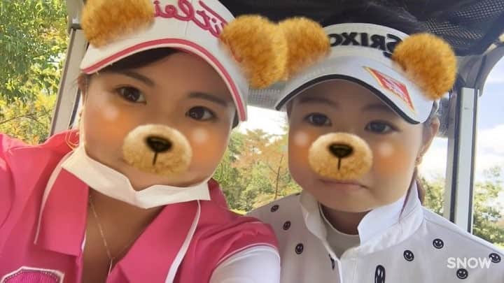 稲葉七海のインスタグラム：「一緒にたくさん練習できてよかったぁ💕 明日から会えないの寂しい😭  #つじおかあいり #大好き #❤️ #QT #練ラン」