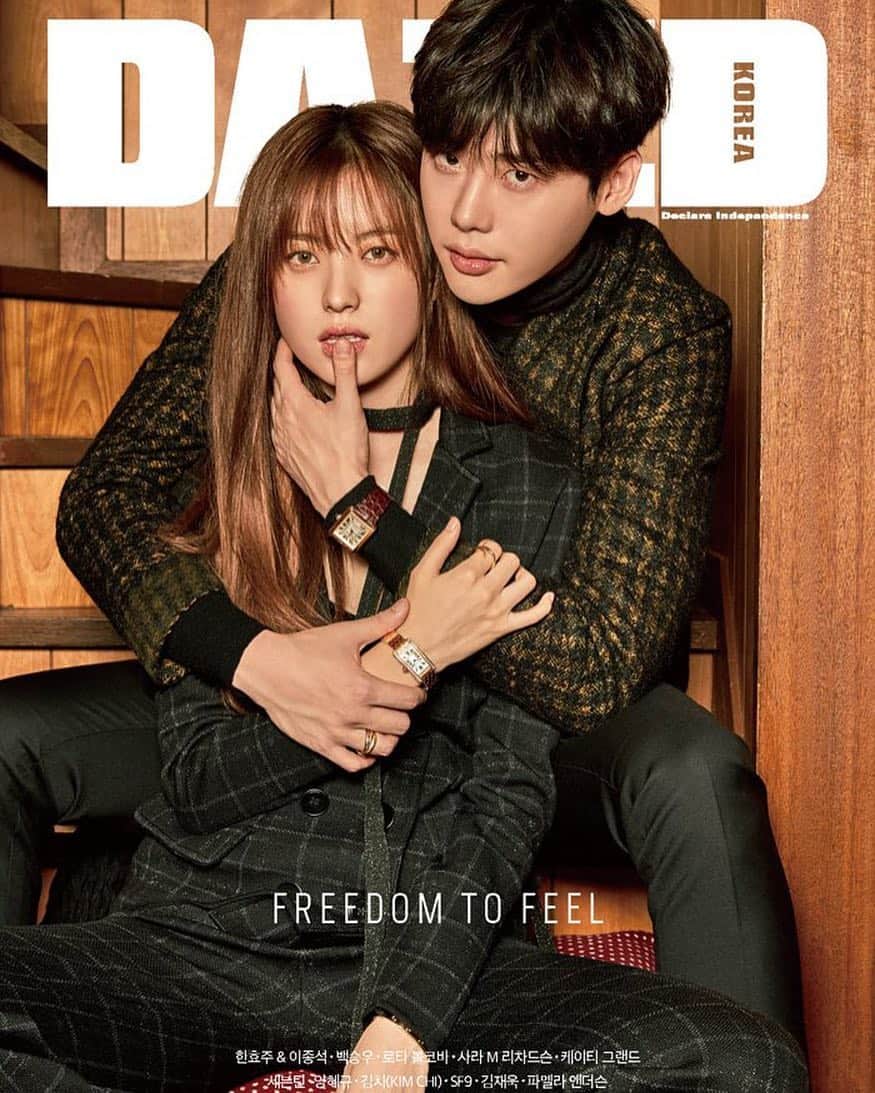 ハン・ヒョジュさんのインスタグラム写真 - (ハン・ヒョジュInstagram)「Han Hyo Joo & Lee Jong Suk (@jongsuk0206) appears on the cover of Dazed Korea (@dazedkorea) November issue ♥ #한효주 #이종석 #더블유 #jongjoocouple #leejongsuk #hanhyojoo #wtwoworlds #honeycouple #w #jongjoo #kangchul #ohyeonjoo #chulyeonjoo #twoworlds」10月18日 13時54分 - hanhyojooworld