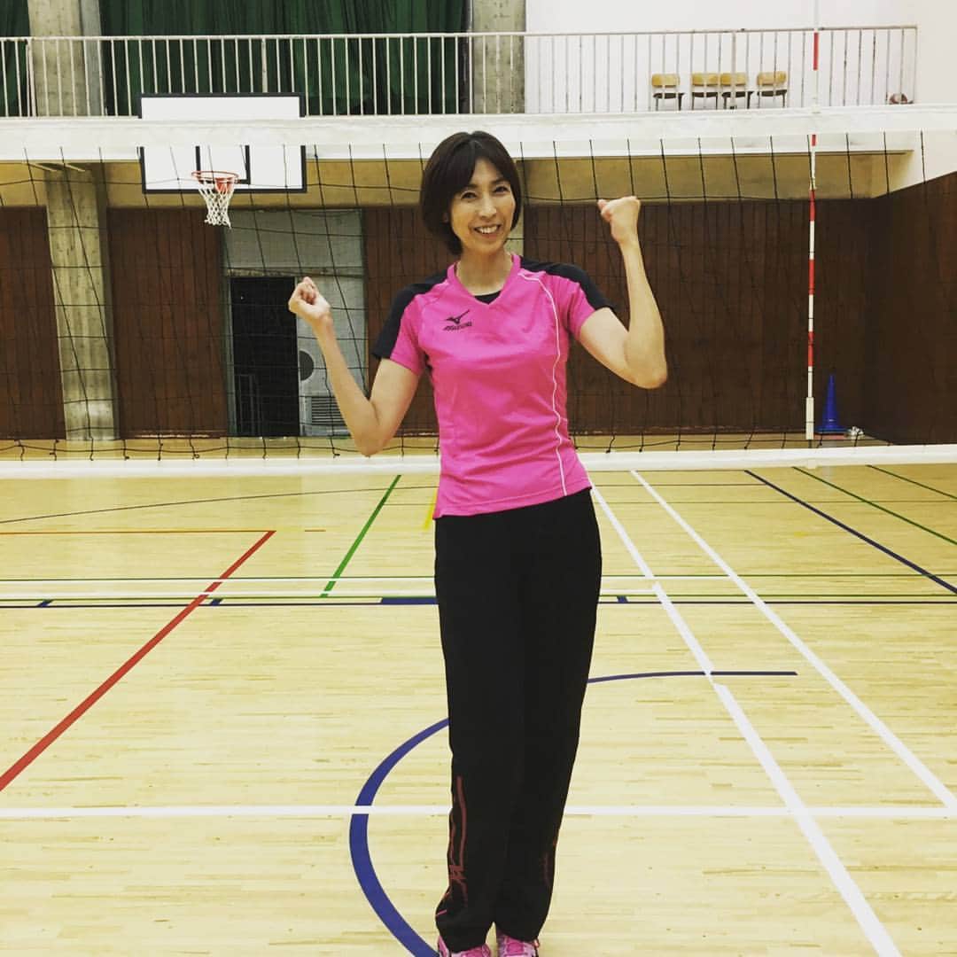 のインスタグラム：「Bs朝日の番組収録󾬌久々のバレーもの(笑)情報公開お楽しみに！」