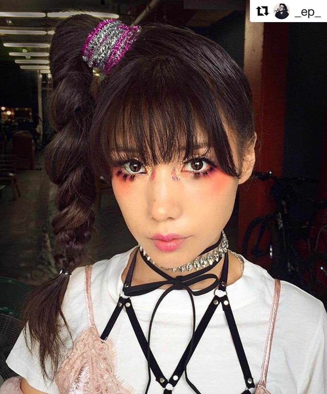 仲里依紗さんのインスタグラム写真 - (仲里依紗Instagram)「hair&make💘🎉💕🎉💕💘 accessory💍💍💍💍💍💍 Awesome 👏 👏👏👏❤️✨ #DNCE#bodymoves#MV @_ep_ @theamyclarke  @vidakush」10月20日 12時39分 - riisa1018naka