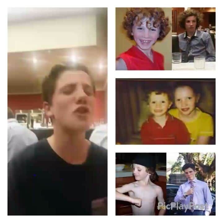 ダニエル・オブライエンのインスタグラム：「This kid has filled the last 18 years with so many perfect "for his 18th birthday" moments! Happy Birthday Liam, maybe steer clear of karaoke over there in Korea!」
