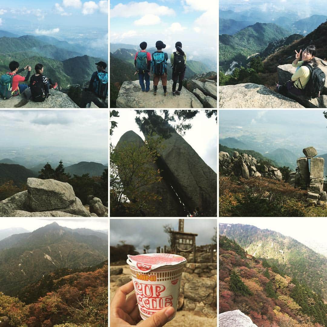 前田彩名さんのインスタグラム写真 - (前田彩名Instagram)「山はやっぱり良い！ どんどん見える景色が変化してゆく楽しみ。 登ってる時のスポーツ感も含めて︎最高☺︎ #山 #山登り #御在所岳 #1212m #山登り大好き #帰りはアクアイグニスでお風呂 #これ定番コースになりつつある  #hyakkeime #山好きな人と繋がりたい #山女子  #山ガール」10月27日 18時24分 - ayana.maeda