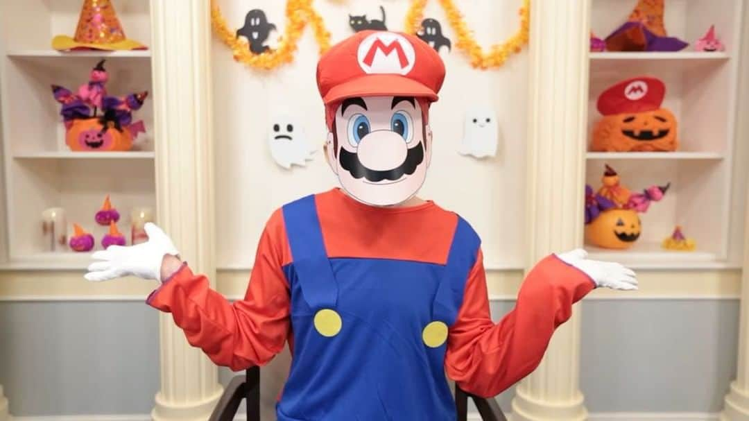 キャロライン・ケネディのインスタグラム：「👻👻👻 Happy Halloween!! 🎃🎃🎃 #Halloween #TrickorTreat #AbeMario #RiotoTokyo #Olympic2020 #ハロウィン #マリオ」