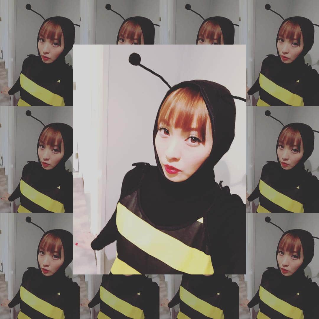 Minaさんのインスタグラム写真 - (MinaInstagram)「今年は『ミツバチミーナ』 あれ？『ミツバチハッチ』？『ミツバチマーヤ』？どっちだ？どっちもいた？  さぁて！Halloweenの次はXmas🎄 コラボ企画で、DA PUMP KIMI君&U-YEAH君と 共にお送りする、大人なXmasパーティ tap、rapだけでなく、歌もありサンタさんも来るかも😆  MAXのミーナとは又違った一面が見られる事、、乞うご期待❣️ 笑笑 12月20日  原宿駅前ステージで待ってまぁす😝  #max #mina #ミツバチ #happy #halloween #仮装#コスプレ#コスチューム #12月20 #Xmas#tap #rap #DAPUMP #KIMI #UYEAH #原宿駅前ステージ  #お見送りもあるよ #愛に来てね」11月1日 0時01分 - mina_1977