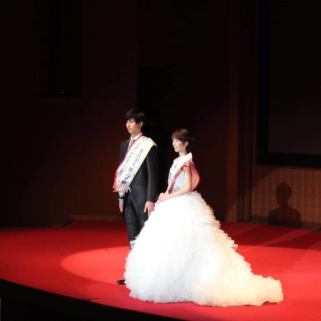 福田成美のインスタグラム：「ミス青山2016に選んでいただきました。今でも夢の中に居るようです。こんな幸せな気持ちになれたのも、沢山の方が応援してくださったおかげです。感謝の気持ちでいっぱいです。本当にありがとうございました！皆と一緒に活動してきた４ヶ月間は、私にとって最高の宝物です✨」