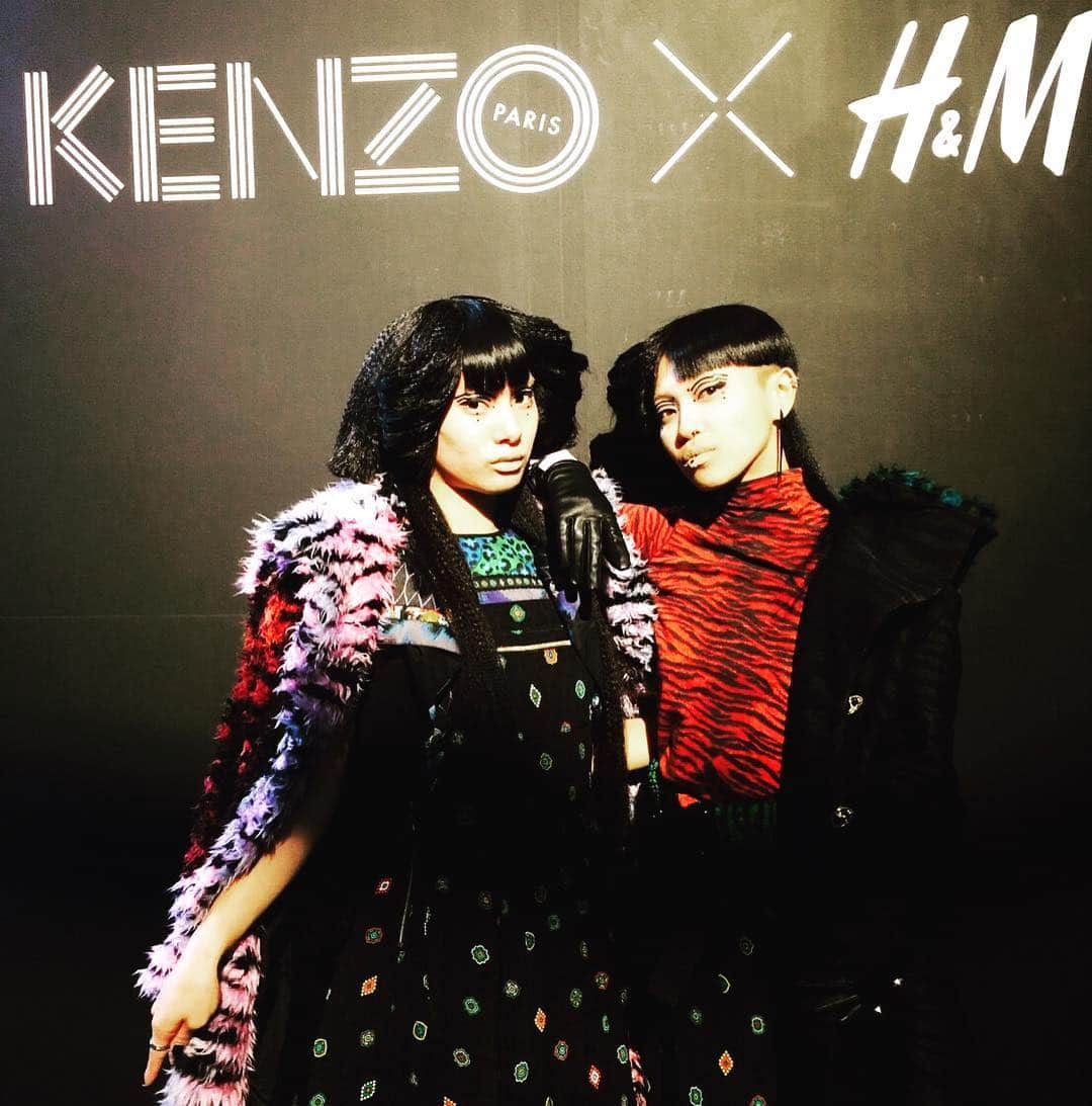 Aya Satoさんのインスタグラム写真 - (Aya SatoInstagram)「🐯🐞🐠KENZO✖️H&M✖️AyaBambi🐠🐞🐯 #KENZOxHM #AyaBambi #Åβ #WAKUWAKUさせて  Hair▶︎Ryouji Imaizumi @ryojiimaizumi  MakeUp▶︎Åy∂ s∂†o mÅgnÅrt @ayasato_official  Styling ▶︎Åy∂ s∂†o mÅgnÅrt」11月2日 13時37分 - ayasato_official