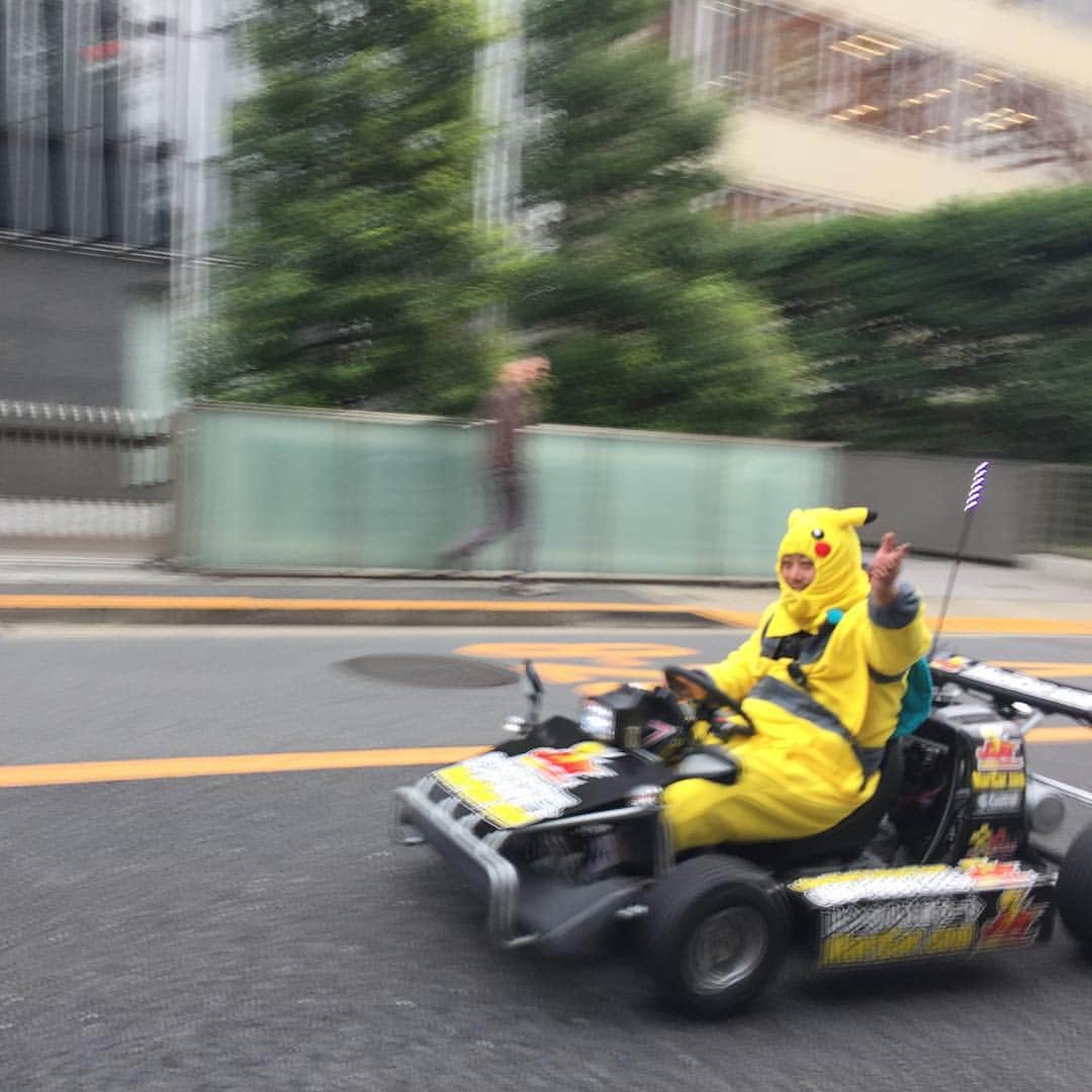 小雪のインスタグラム：「ピカチュウ颯爽登場」