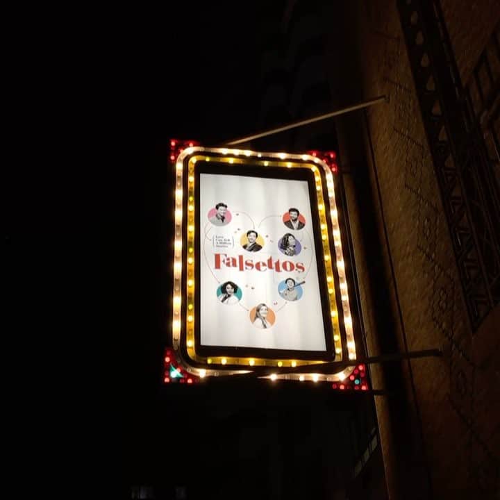 久保田智子のインスタグラム：「#falsettos #musical #broadway #newyork」